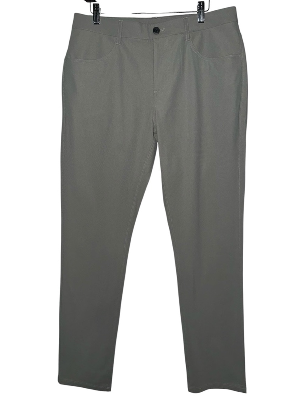 Vuori Men's Shiitake Gray Meta Slim Fit Work Performance Pants- Size 32x30.5